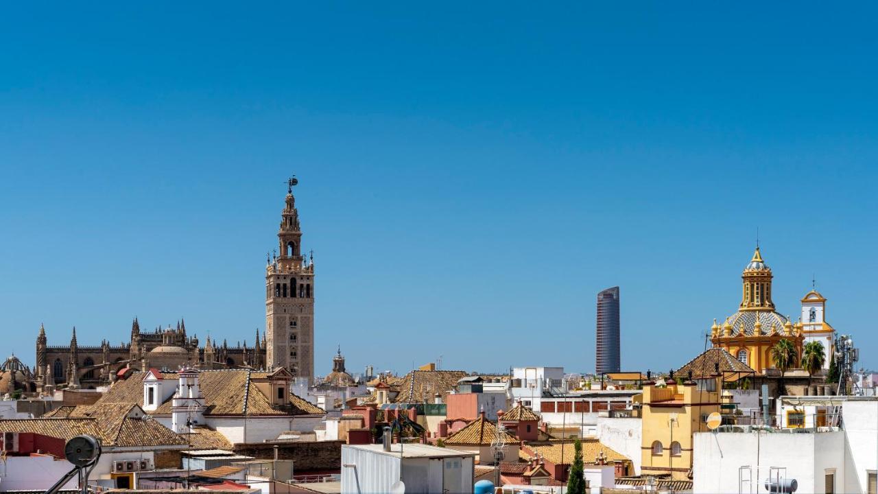 Palacio Del Siglo XVII Frente A Los Jardines De Murillo Sevilla Exteriér fotografie