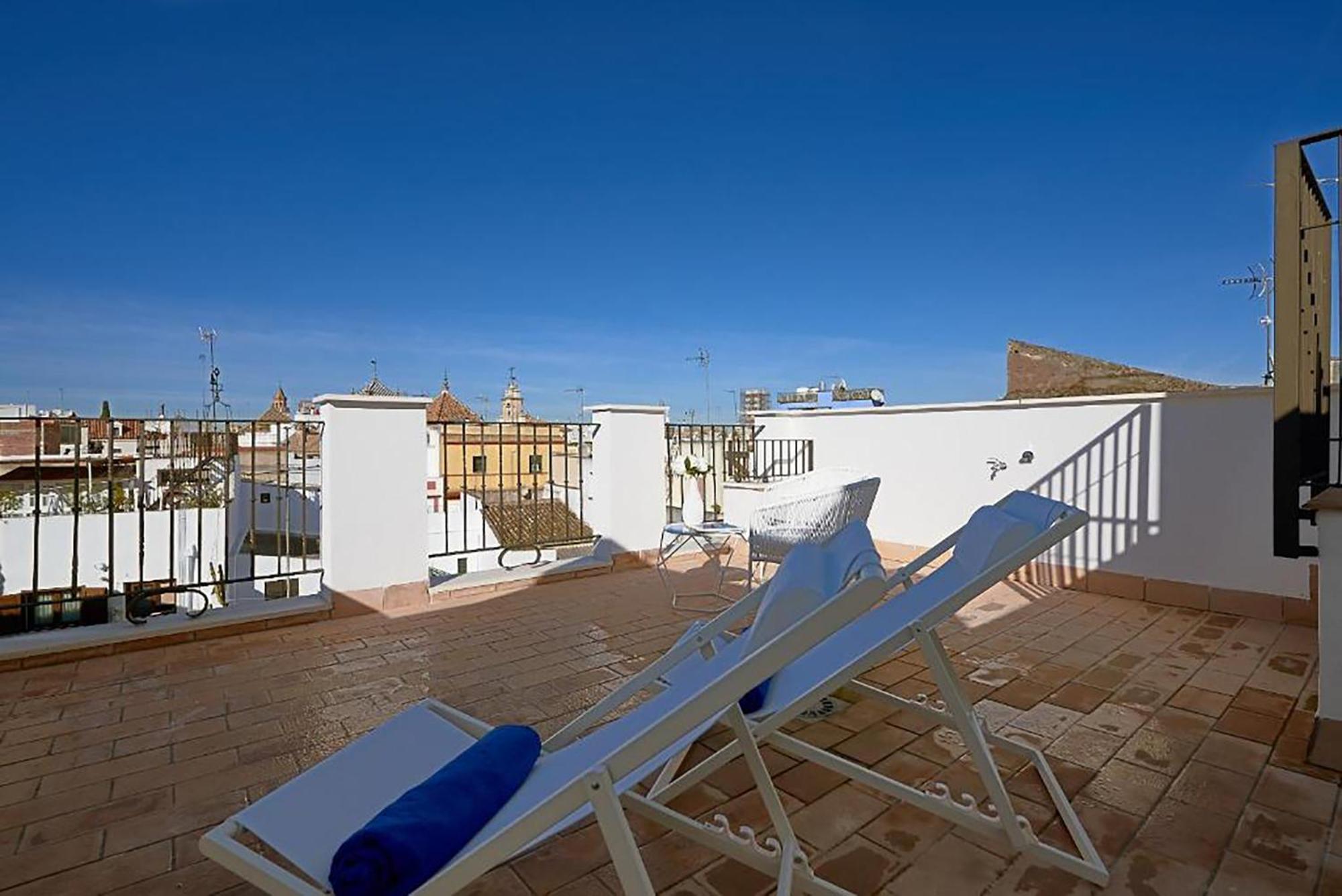 Palacio Del Siglo XVII Frente A Los Jardines De Murillo Sevilla Pokoj fotografie